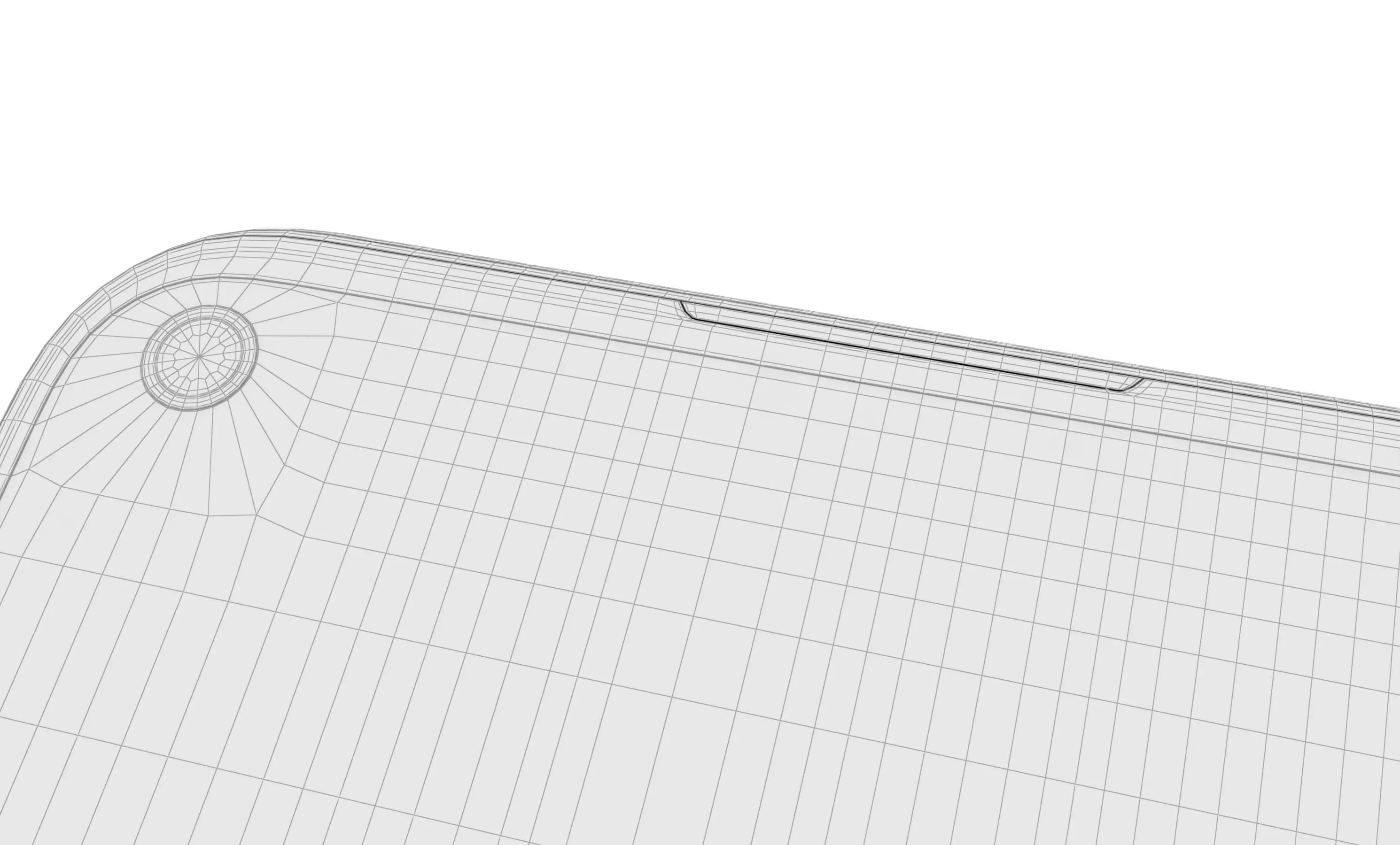 Huawei Nova 5i Red High Poly 3D model_17