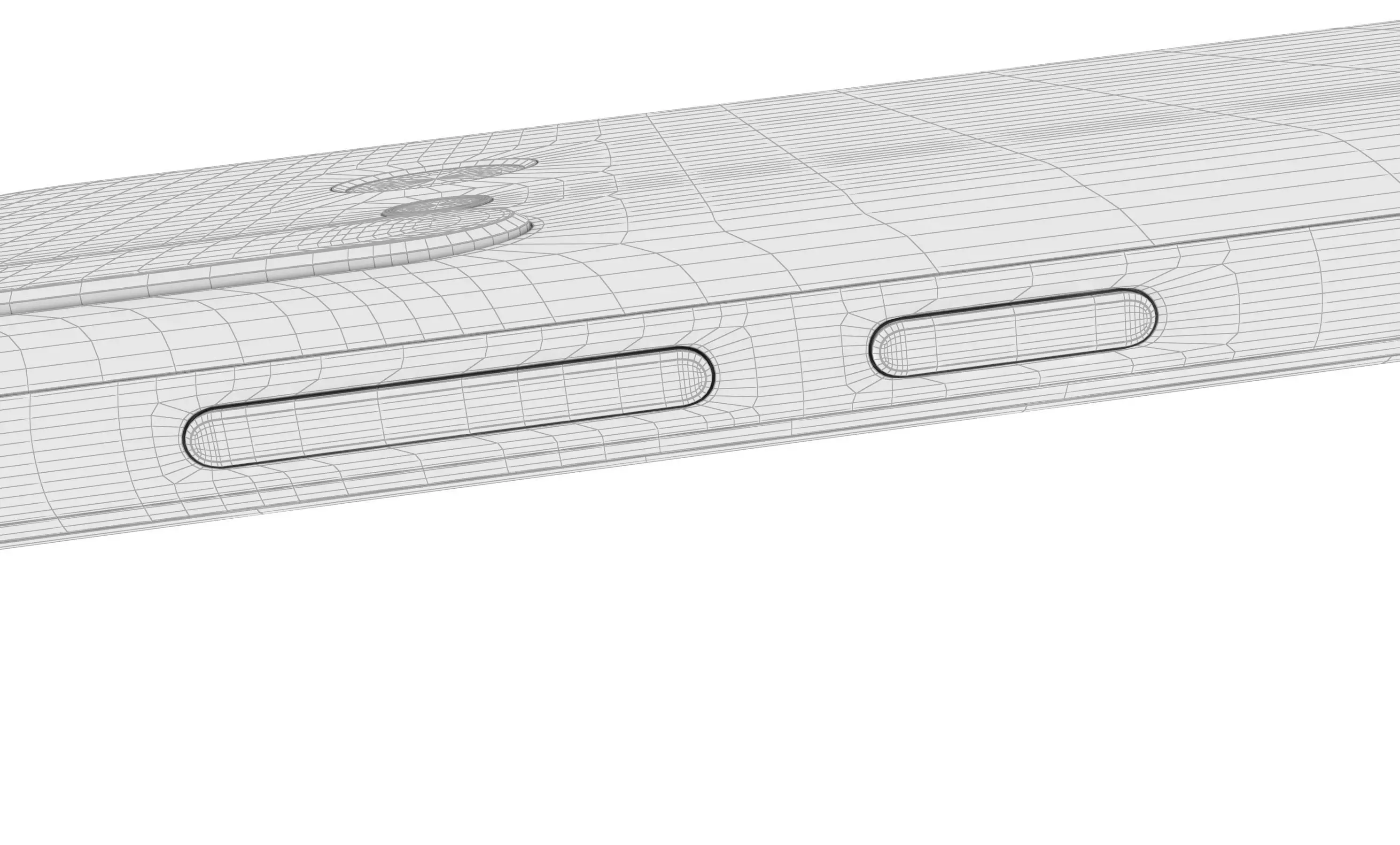 Huawei Nova 5i Red High Poly 3D model_24