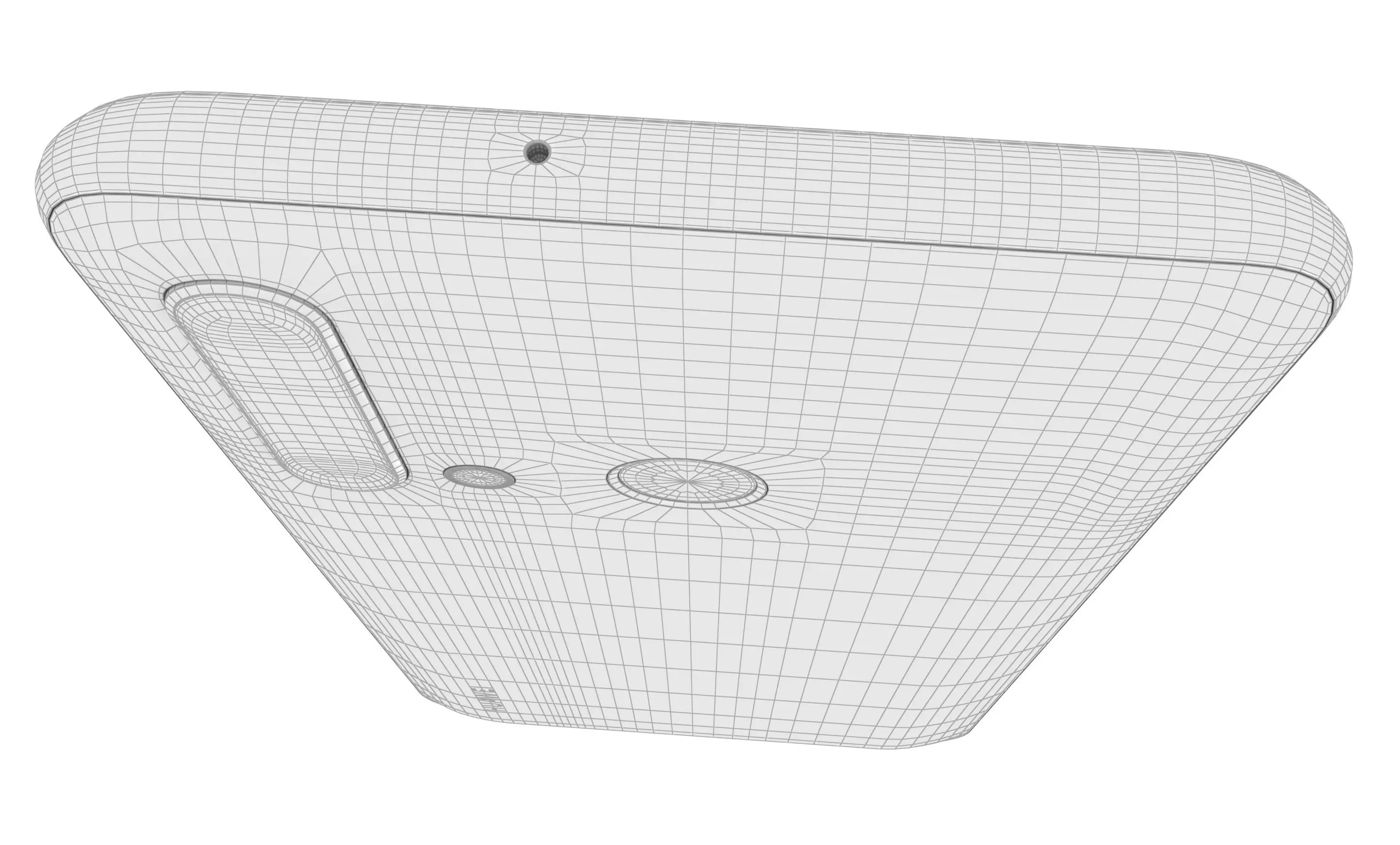 Huawei Nova 5i Red High Poly 3D model_14