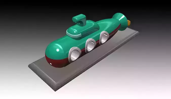 Aquarium Ornaments submarine