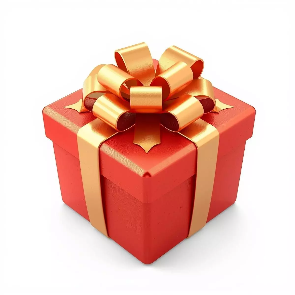 Christmas Gift Box 3D Model Elegant Holiday Present Low-poly 3D model_0
