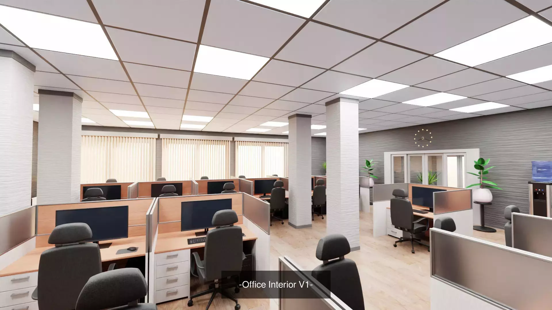 -Office Interiors- 3D Model Collection_2