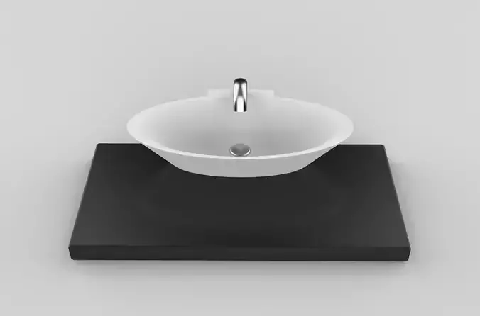 Oval Vessel Lavatory 2 