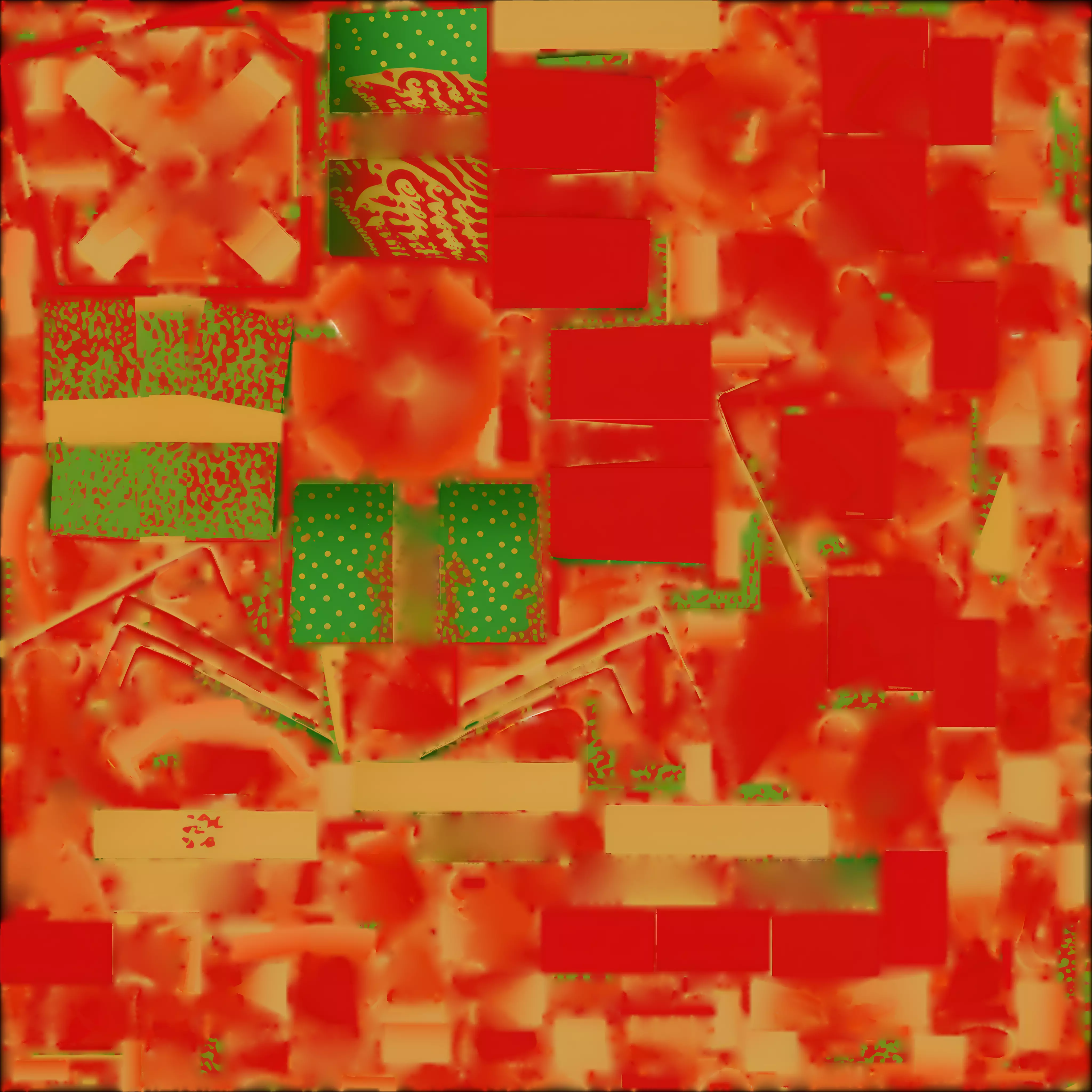 Festive Christmas Gift Box 3D Model Multi Pattern Present Low-poly 3D model_1