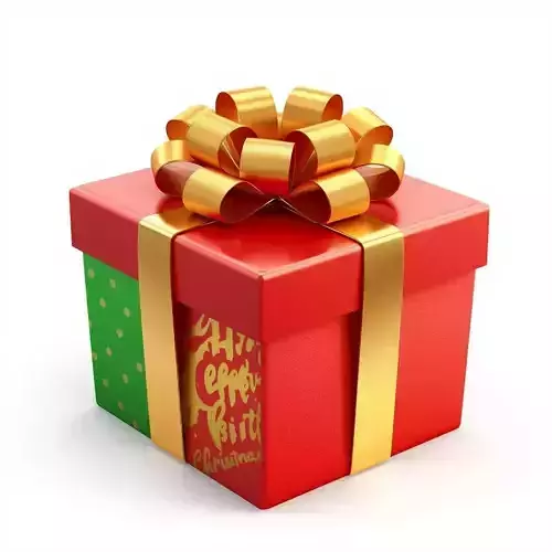Festive Christmas Gift Box 3D Model Multi Pattern Present Low-poly 3D model Festive Christmas Gift Box 3D Model Multi Pattern Present Low-poly 3D model