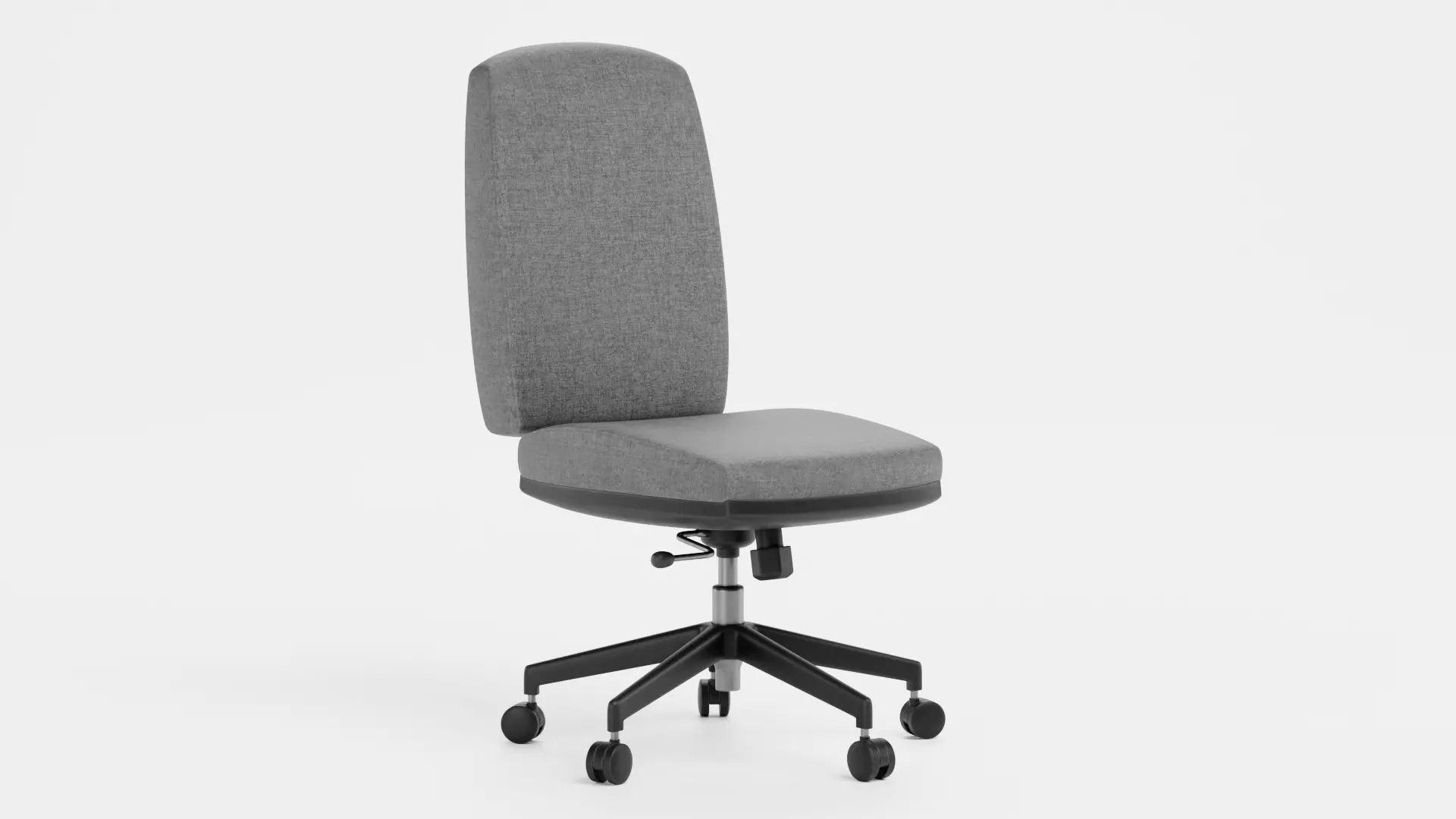 -Office Chair V3- Low-poly 3D model_1