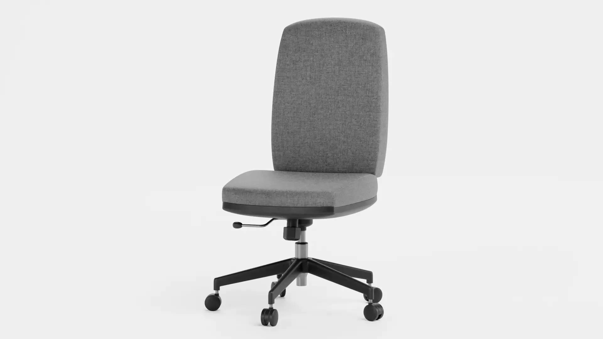 Office Chair V3 - Realistic Workplace Swivel Seating Furniture Low-poly 3D model