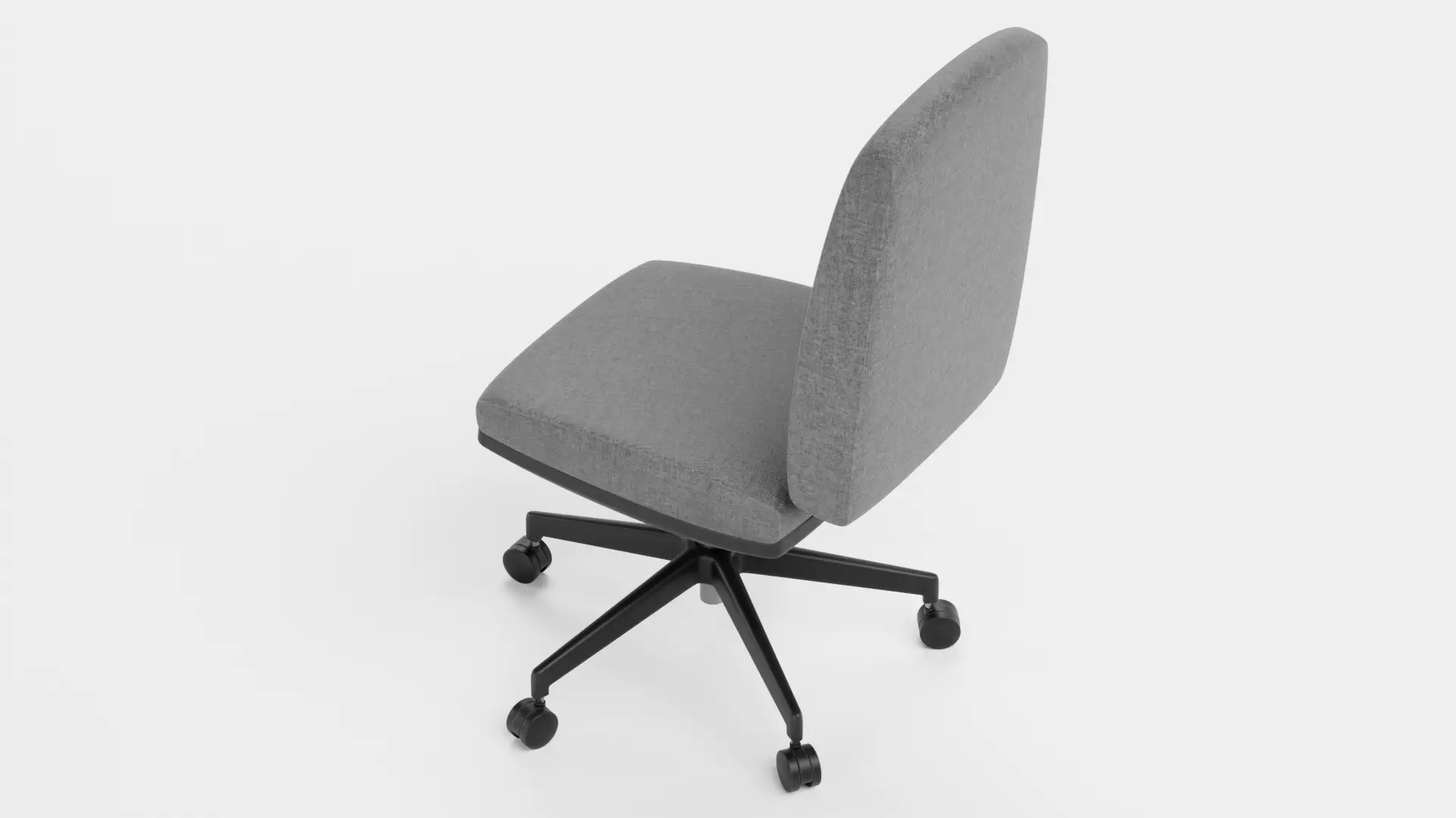 -Office Chair V3- Low-poly 3D model_4