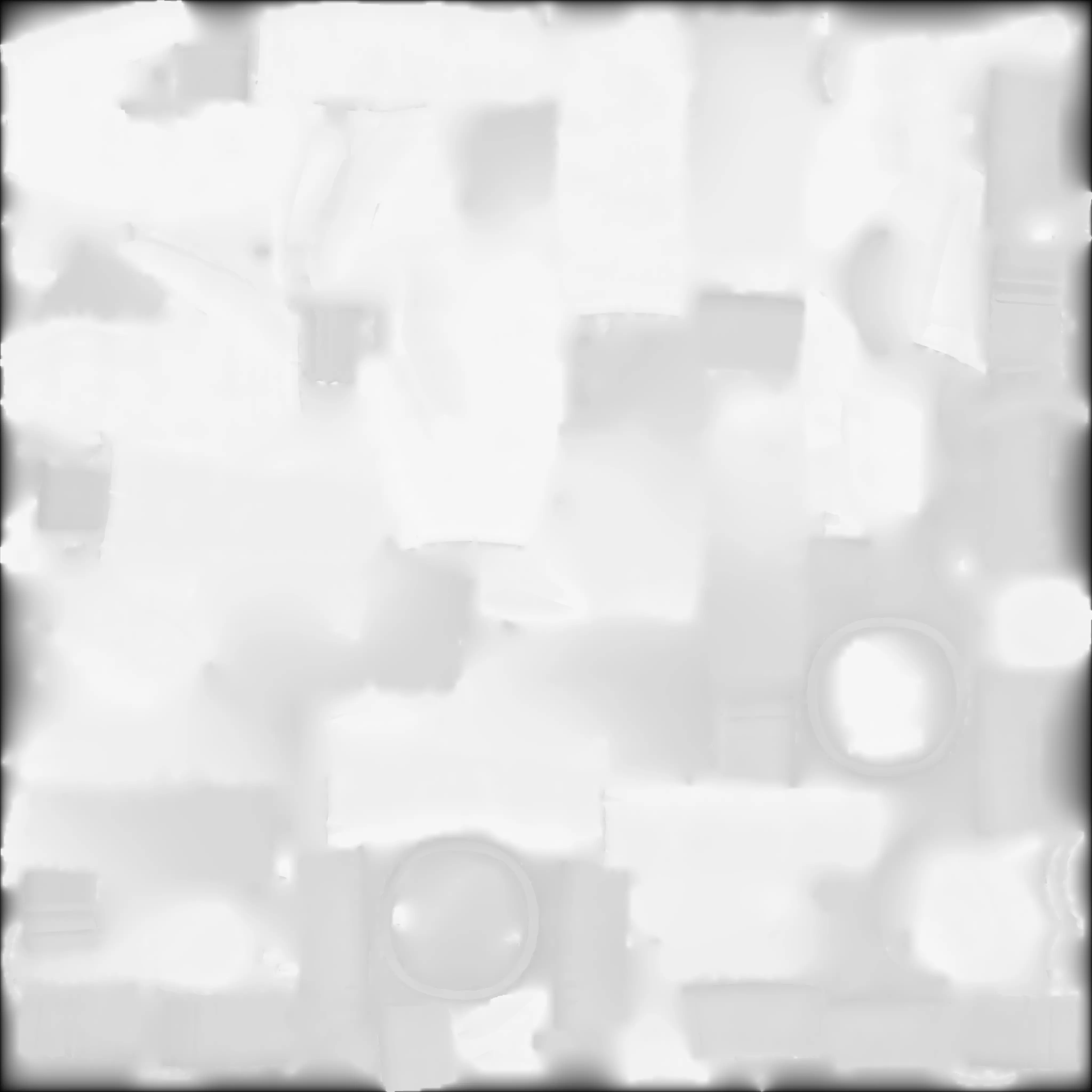 Christmas Snowflake Mittens 3D Model Cozy Winter Wear Low-poly 3D model_4