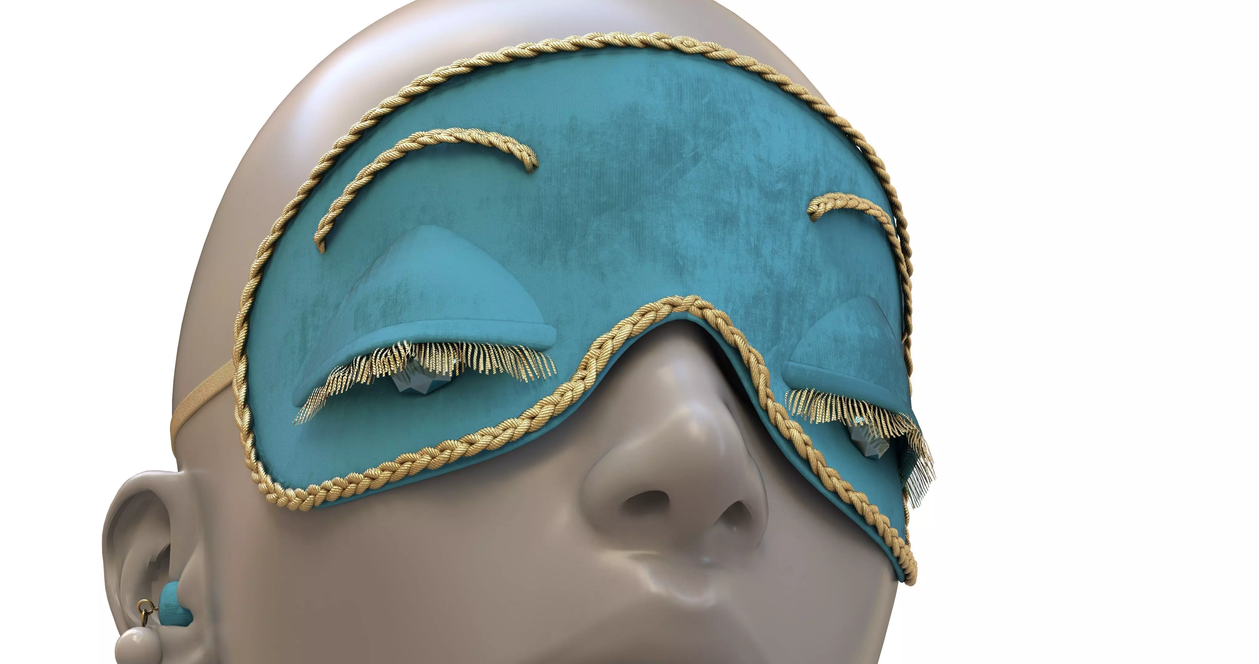 Sleep Mask 3D model