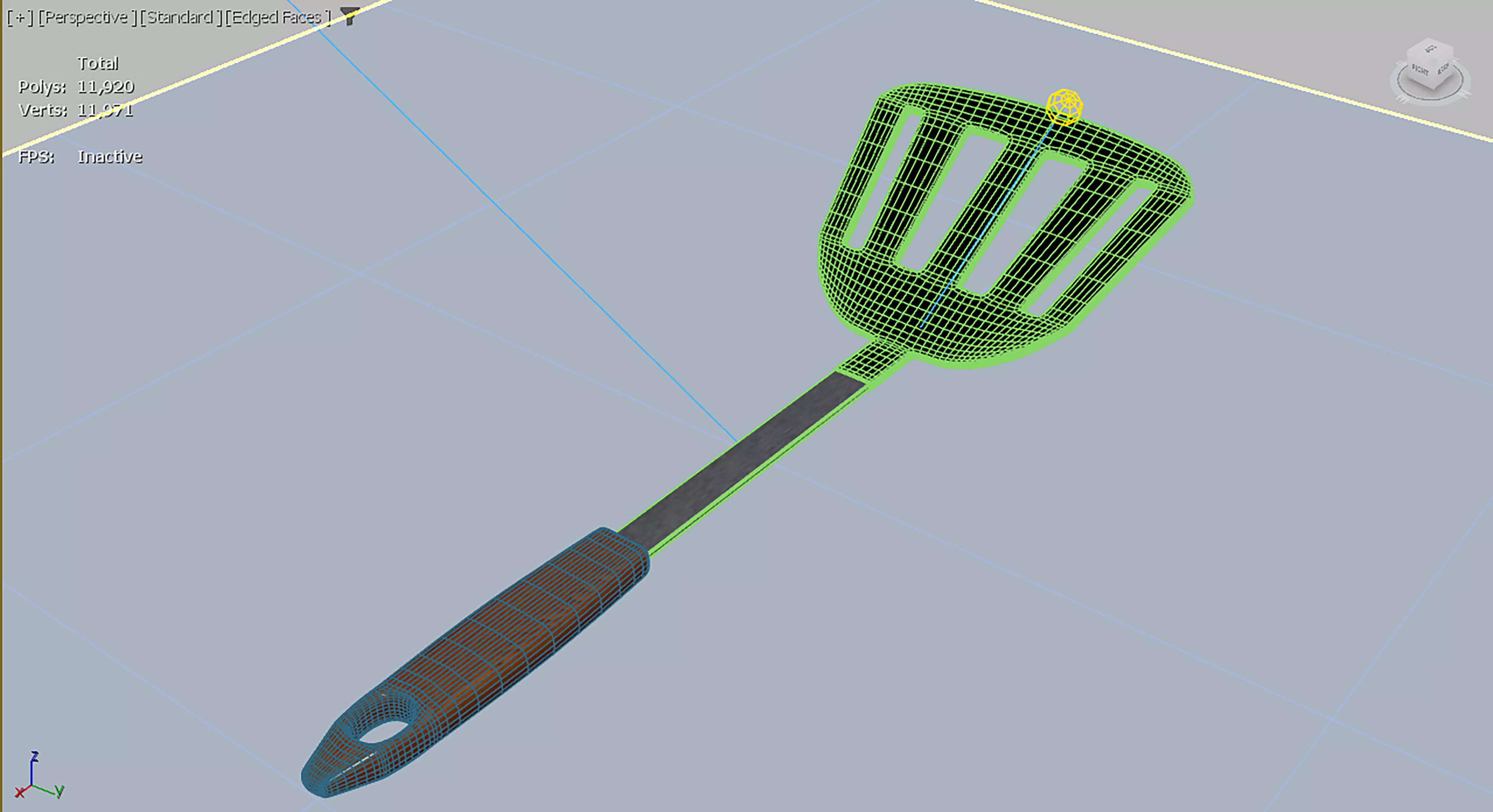 Kitchen Spatula 3D model_2