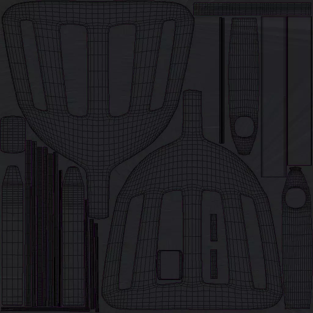 Kitchen Spatula 3D model_8