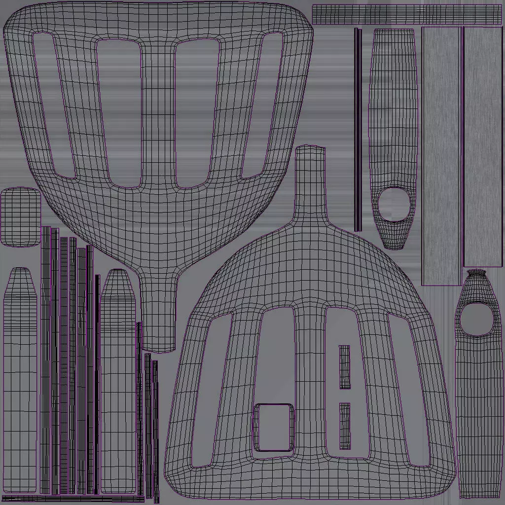 Kitchen Spatula 3D model_9