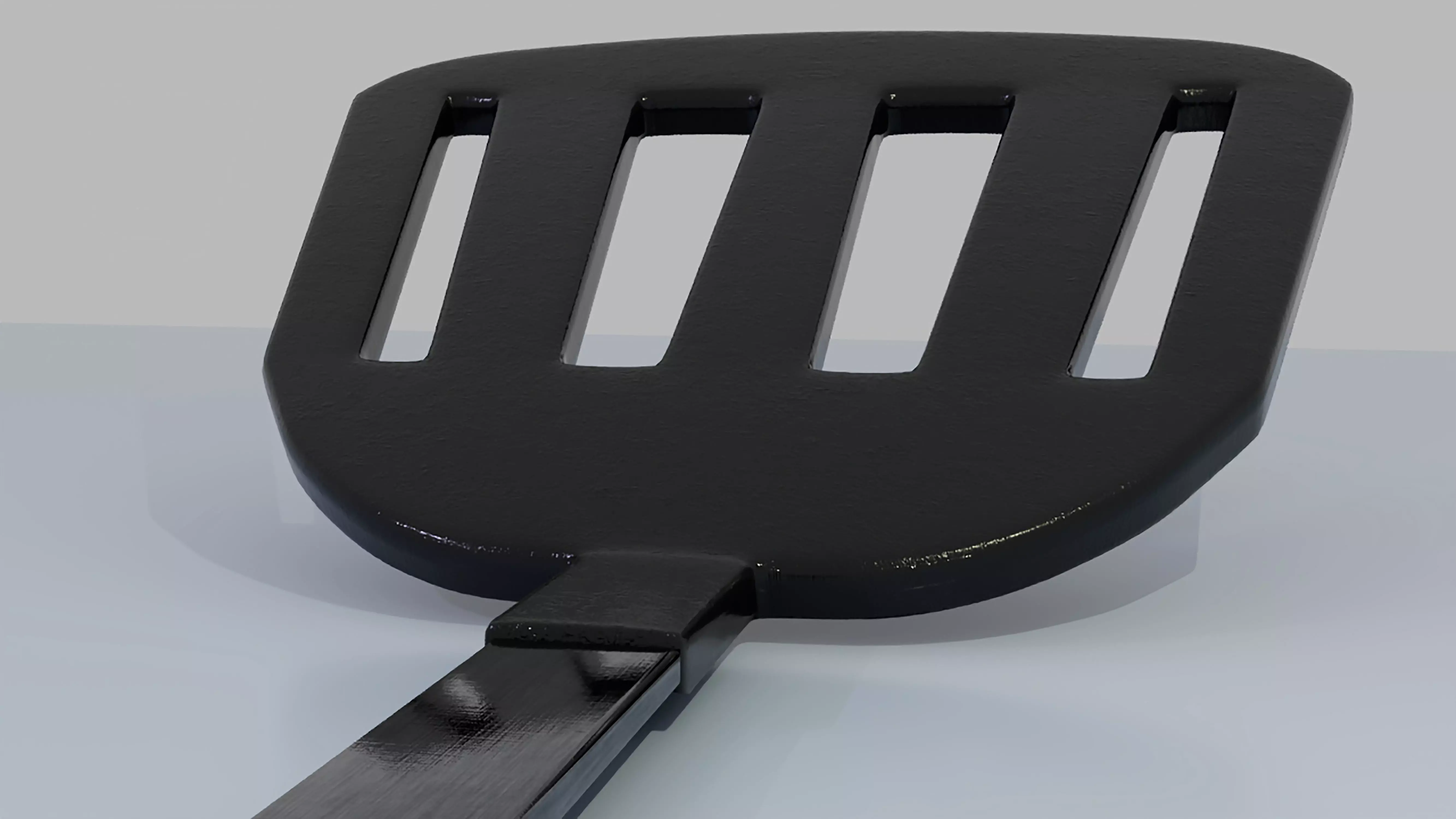 Kitchen Spatula 3D model_3