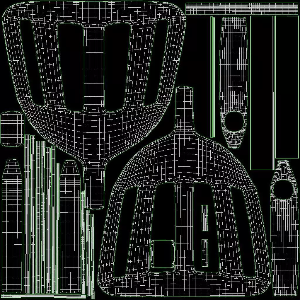 Kitchen Spatula 3D model_6