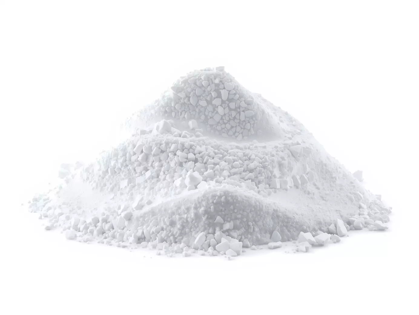 Realistic Snow Pile 3D Model Winter Environment Prop Free low-poly 3D model_0