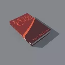 book Monte Cristo Free 3D model