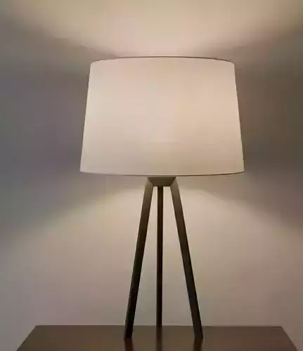 Modern Tripod Table Lamp with Warm Glow