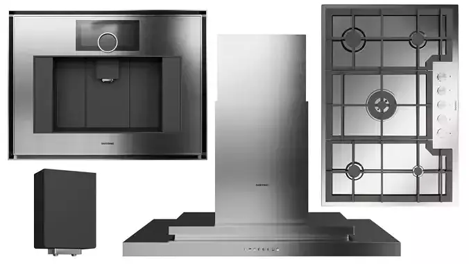 Gaggenau Appliances Collection 3D model