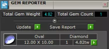 Oval Stone Solitaire Ring with Dynamic Twist Setting gr0172 3D print model_7