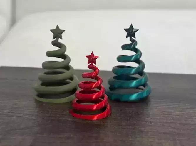 Spiral Christmas Tree 3D 3D print model