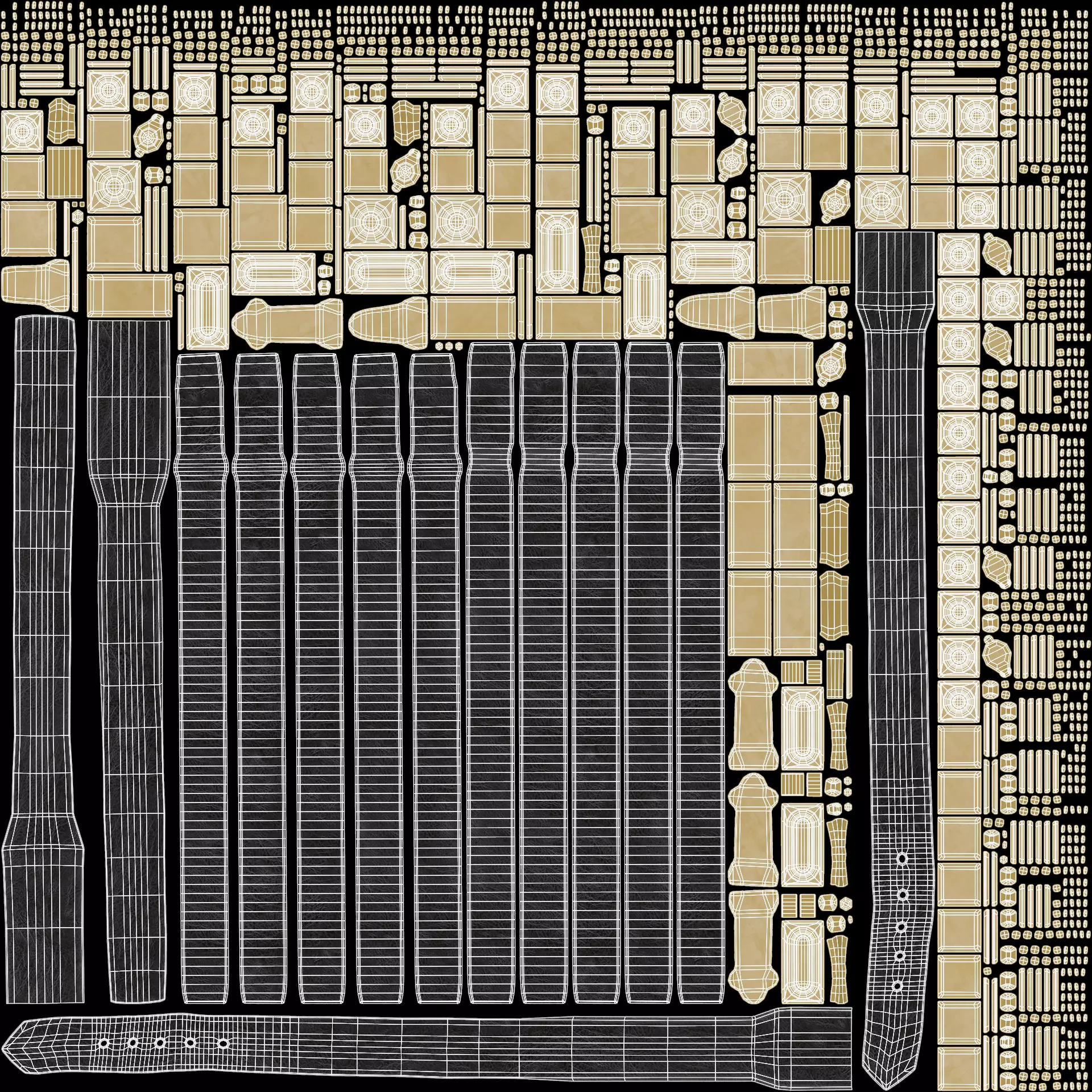 -Roman Armor- 3D model_29