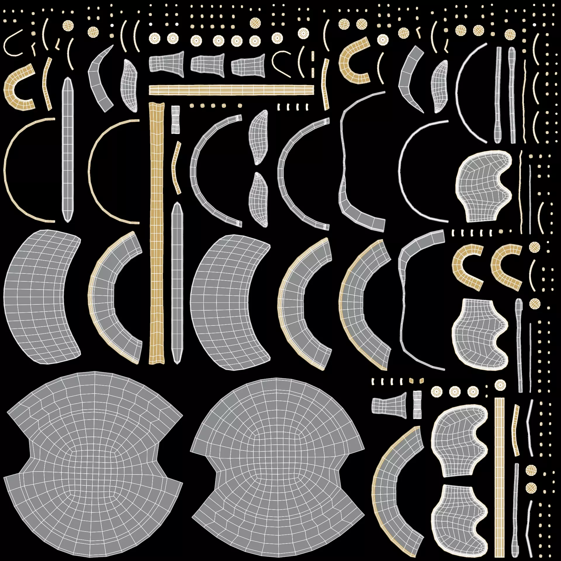 -Roman Armor- 3D model_31