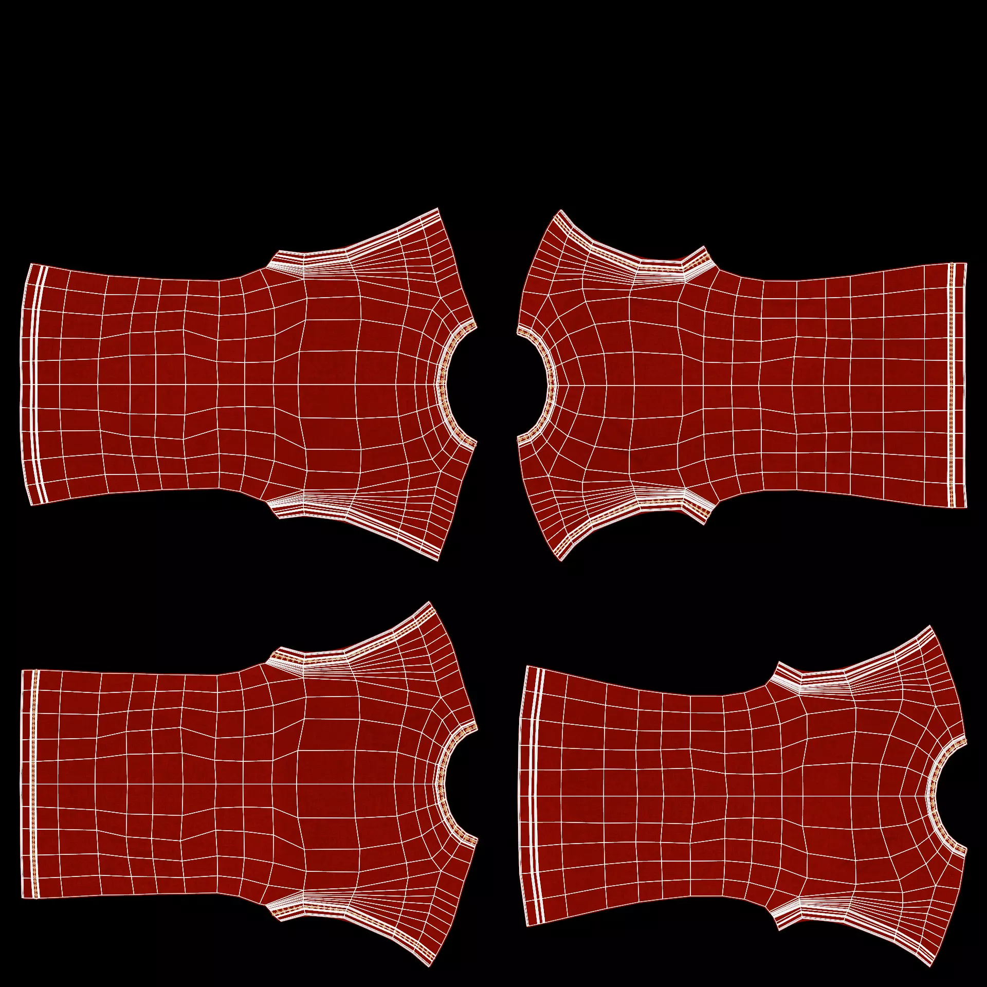 -Roman Armor- 3D model_34