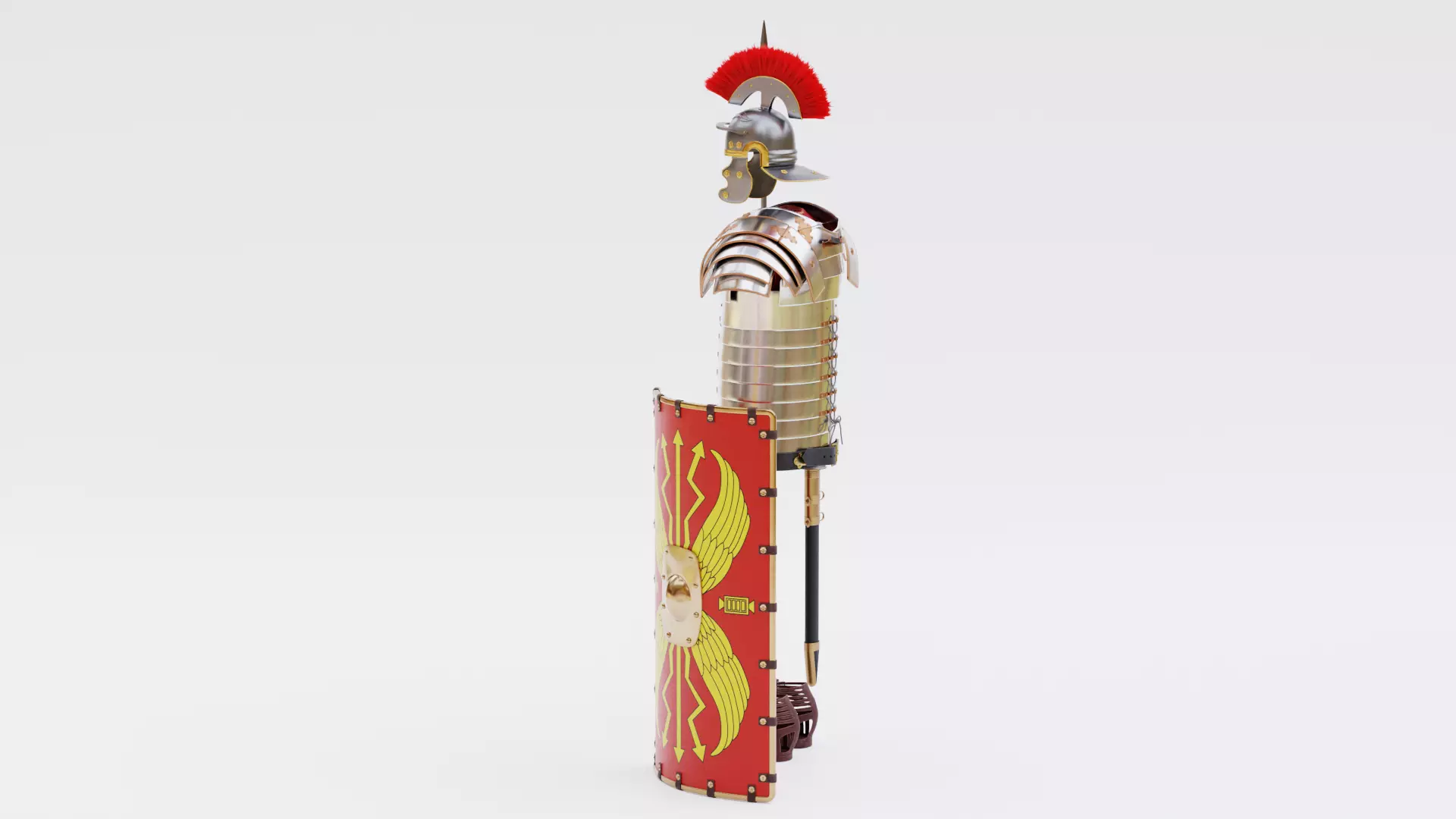 -Roman Armor- 3D model_4
