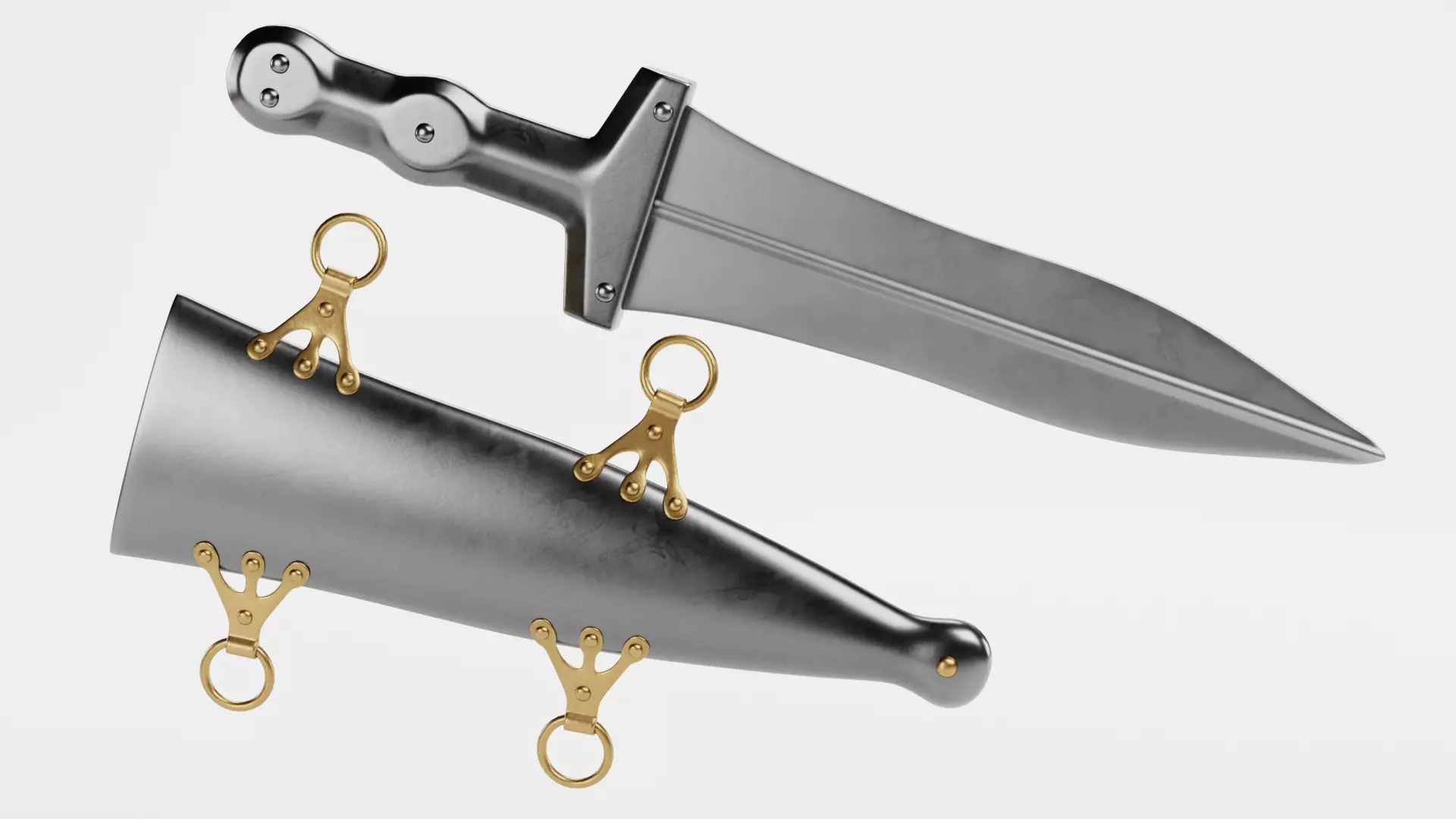 -Roman Armor- 3D model_14