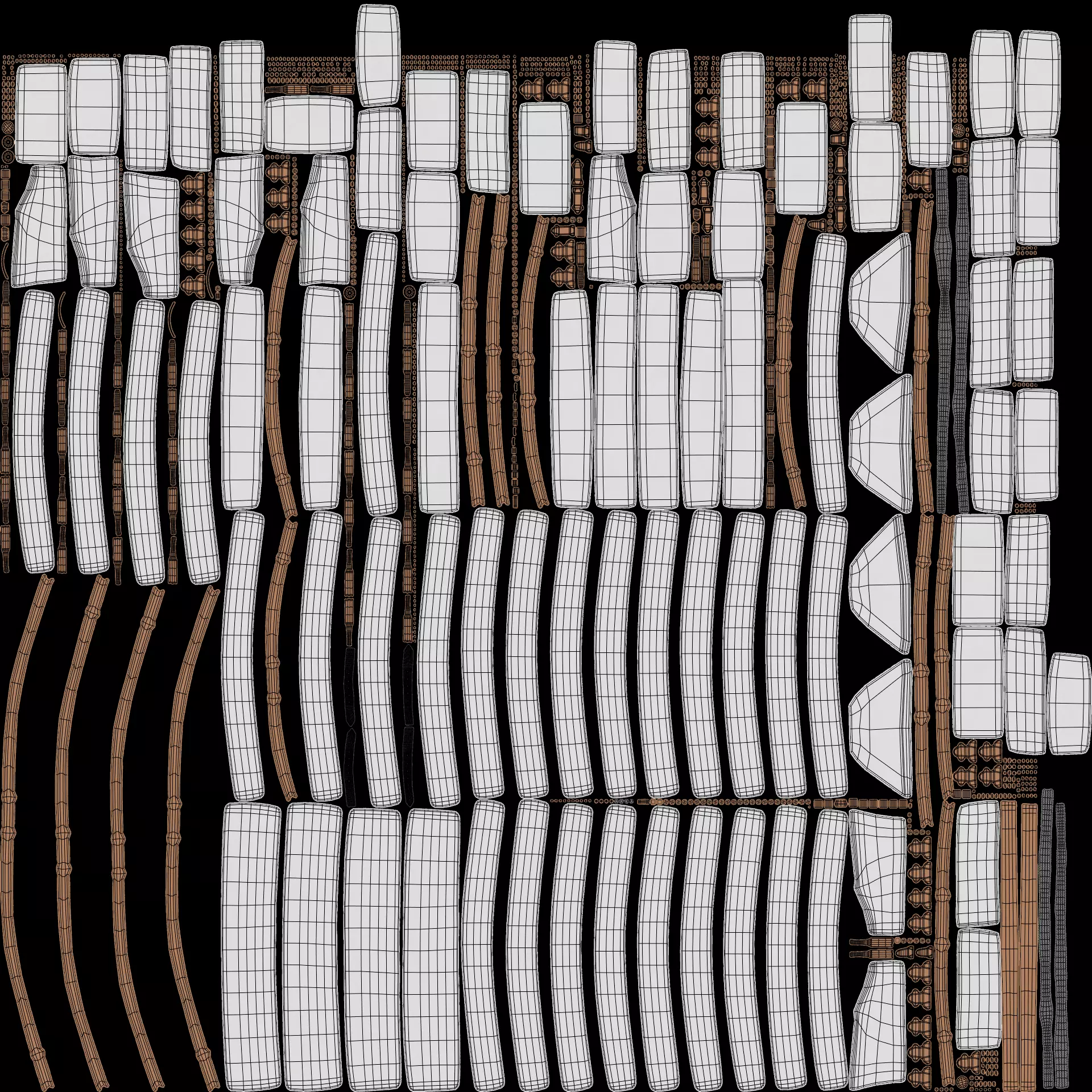 -Roman Armor- 3D model_28