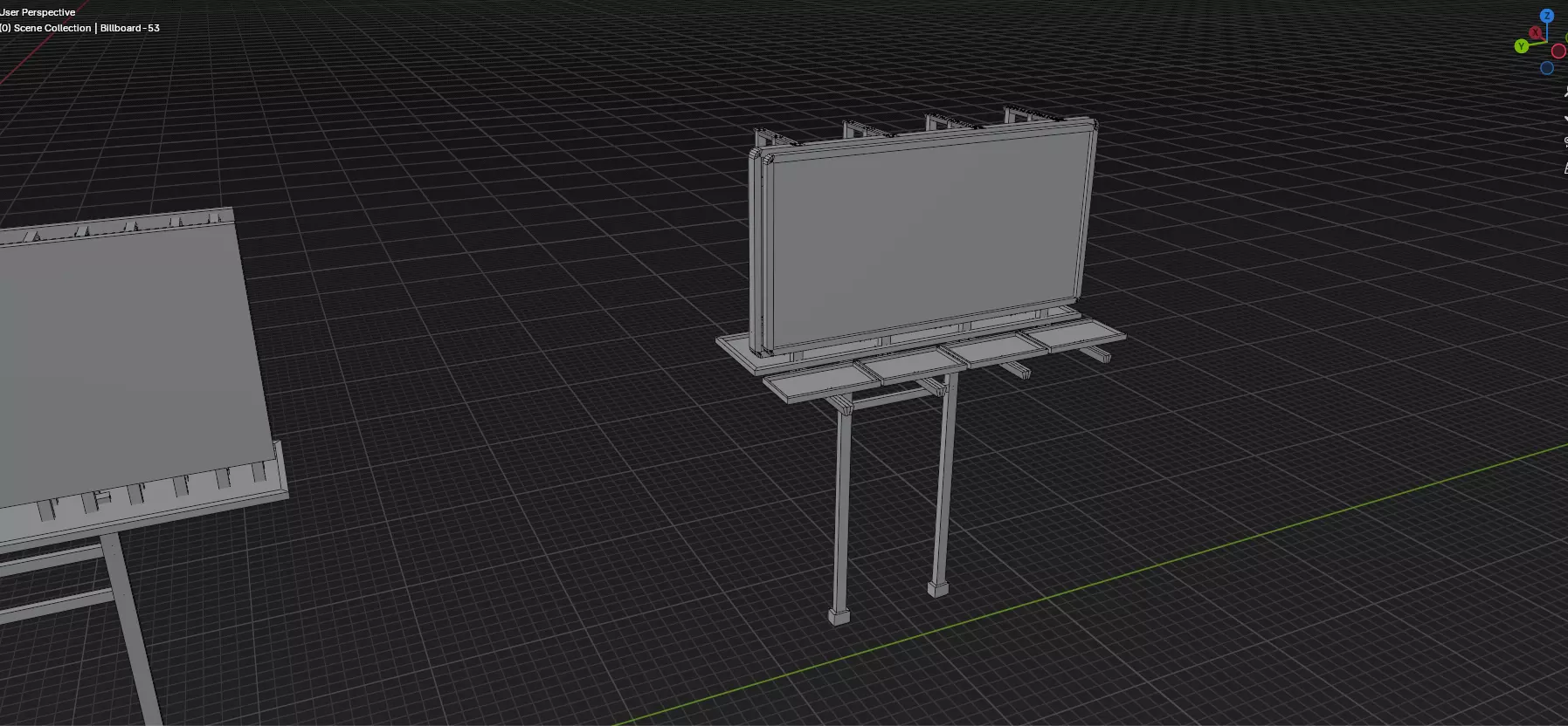 Buildings -Billboards -Turrets-465 Assets Combo Pack -Untextured Low-poly 3D model_65