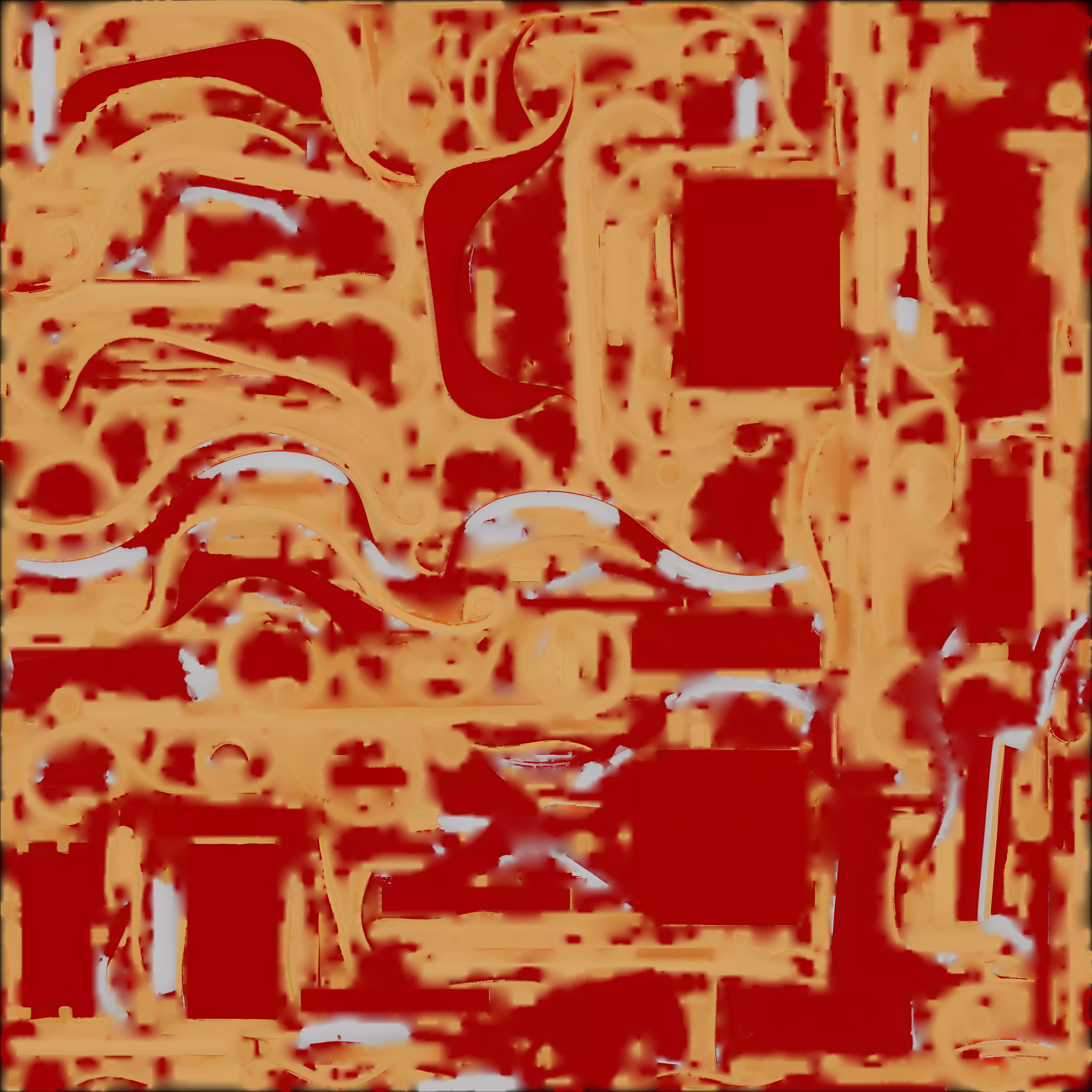 Ornate Santa Sleigh 3D Model Classic Christmas Vehicle Low-poly 3D model_1