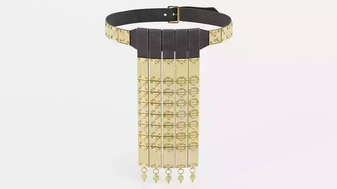 Belt - Roman Armor Equipment 3D model