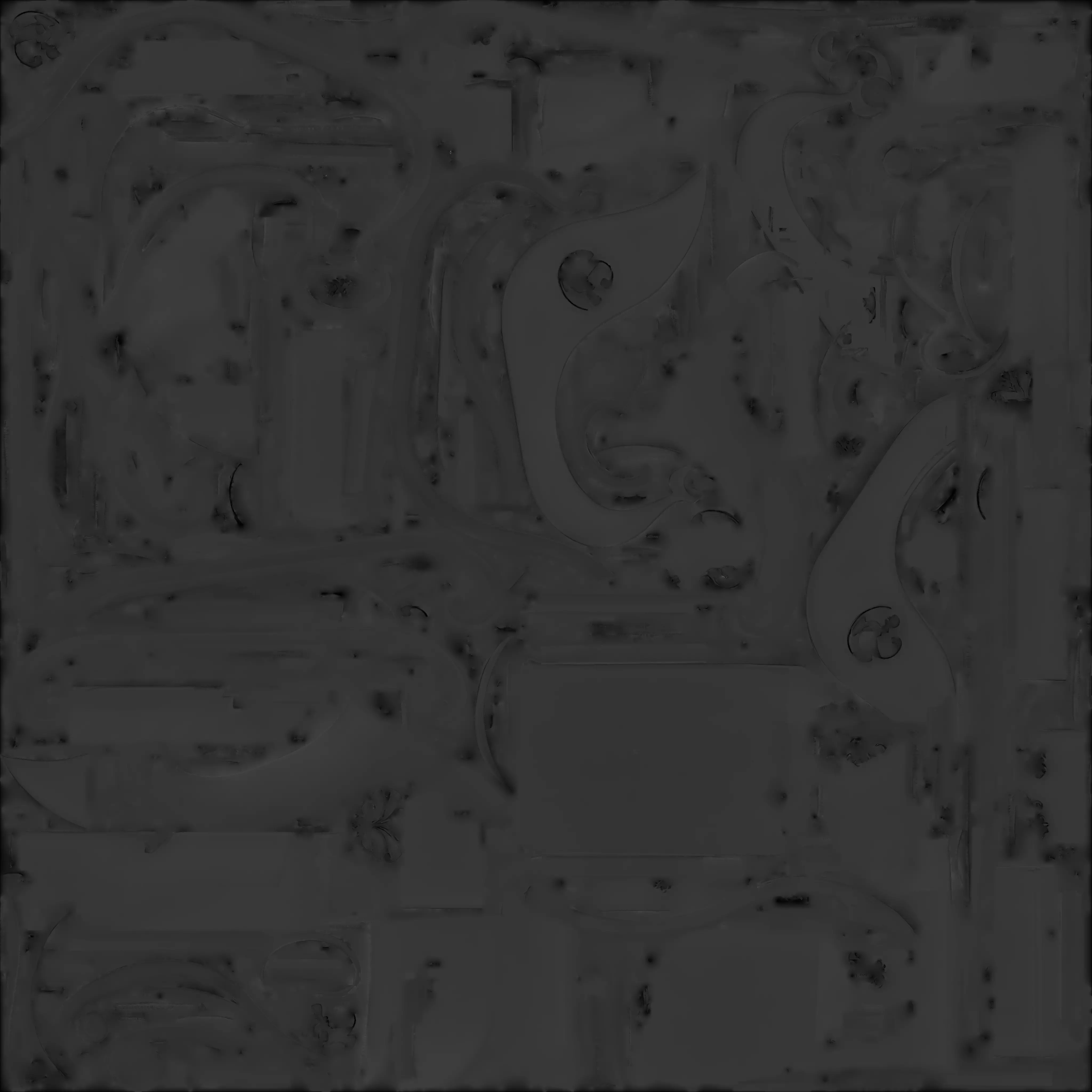 Ornate Santa Sleigh 3D Model Classic Christmas Vehicle Low-poly 3D model_4