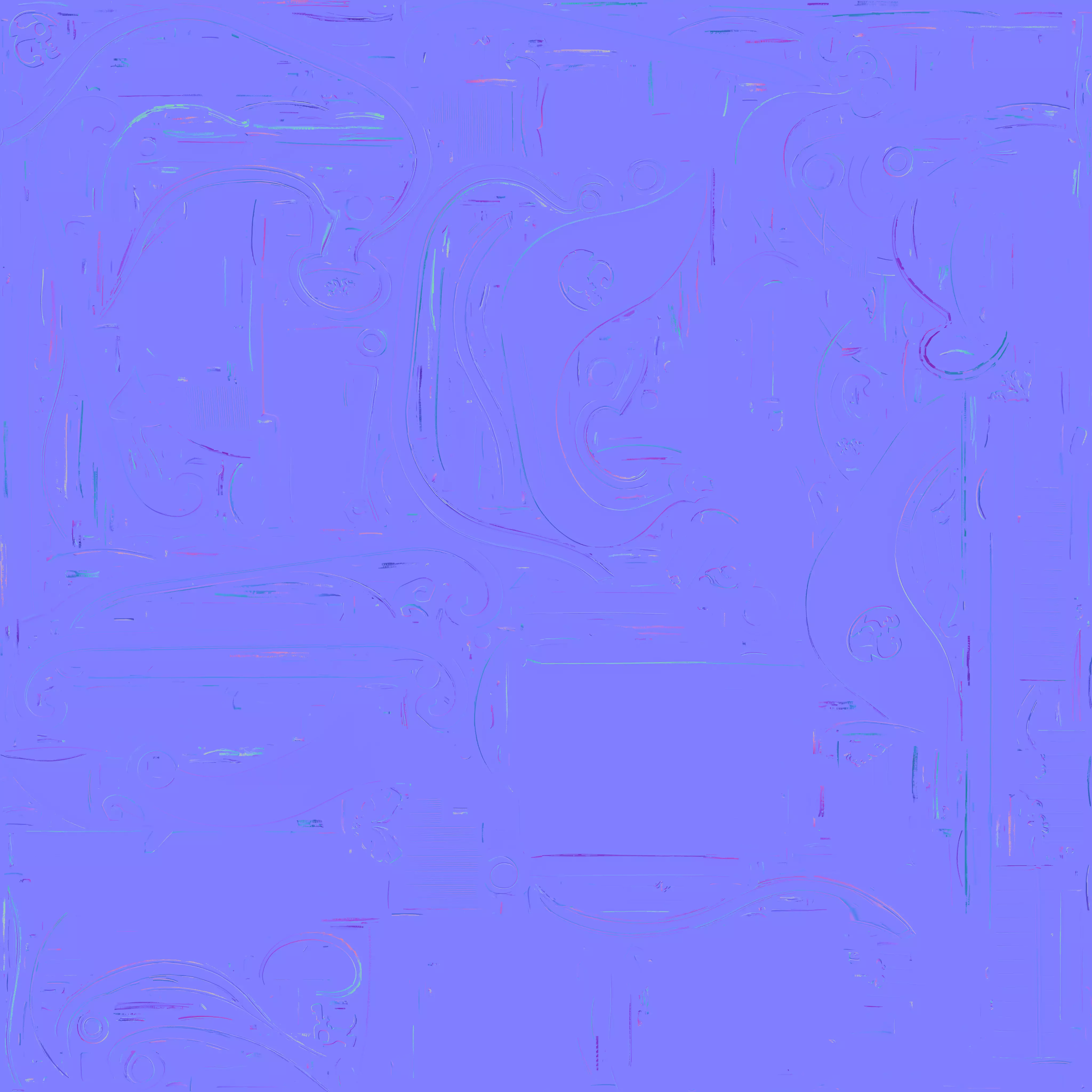 Ornate Santa Sleigh 3D Model Classic Christmas Vehicle Low-poly 3D model_3