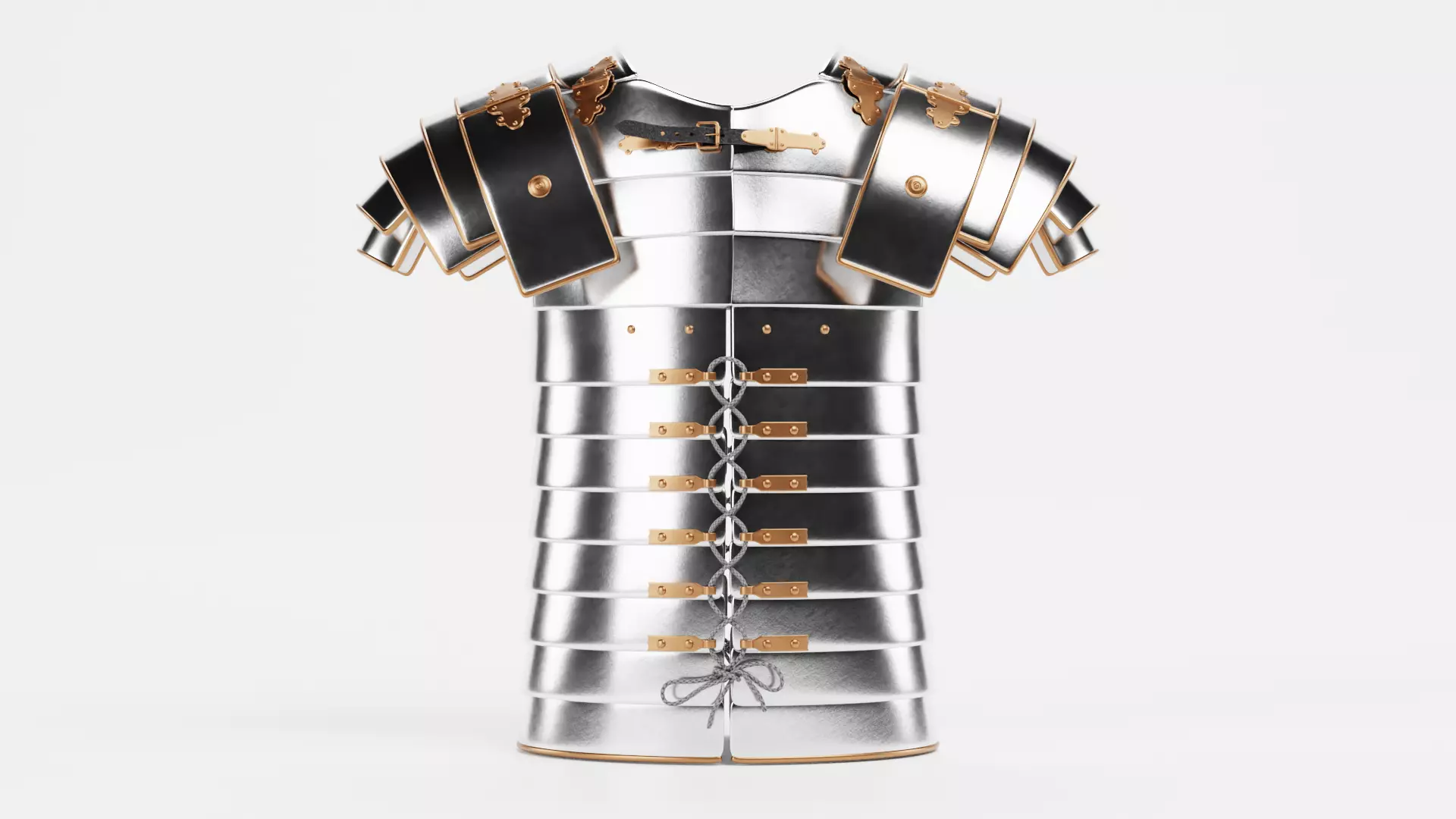 Lorica Segmentata - Roman Armor Equipment 3D model_0