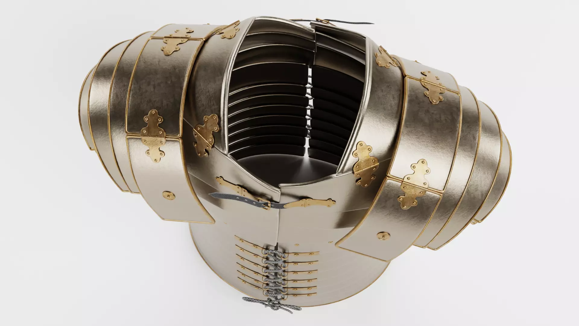 -Lorica Segmentata Old- 3D model_6