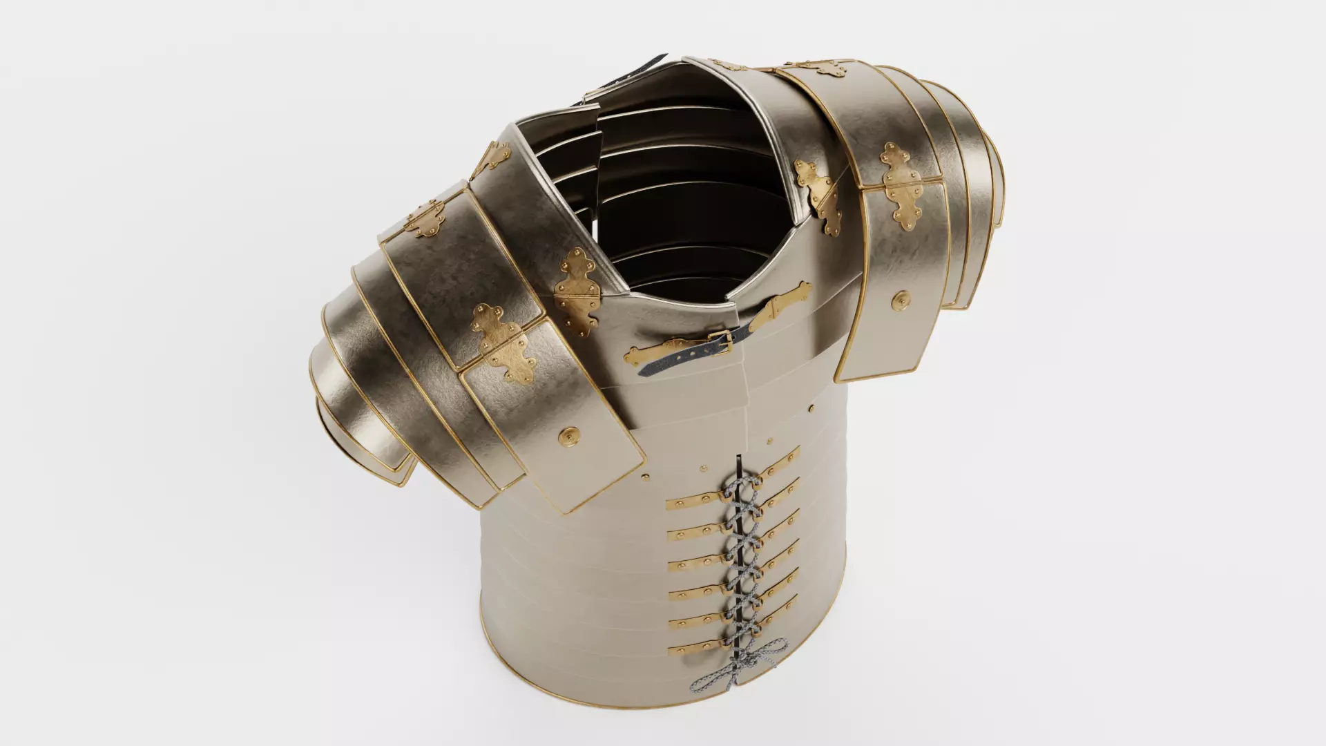 -Lorica Segmentata Old- 3D model_5