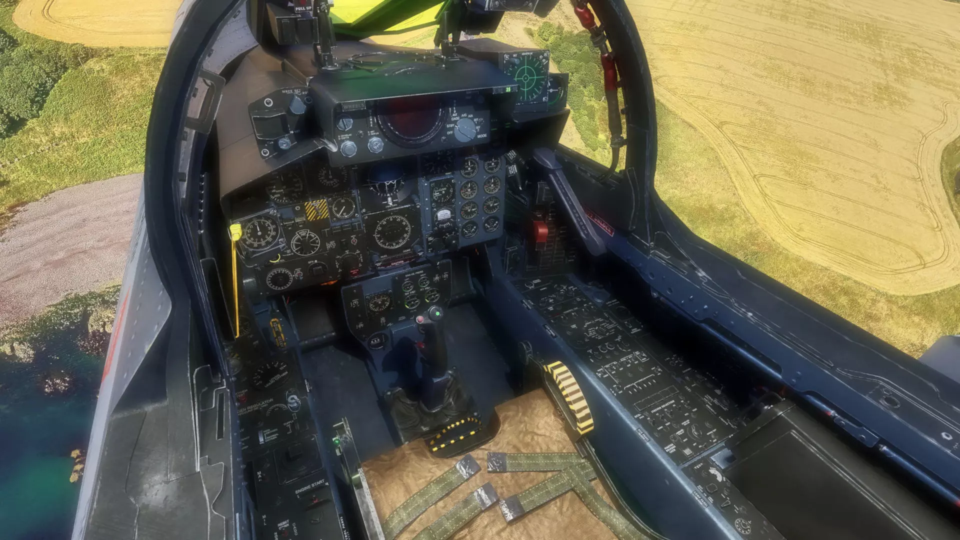 F4 Phantom 2  Grey-with Cockpit-Fully Rigged-High Resolution Low-poly 3D model_26