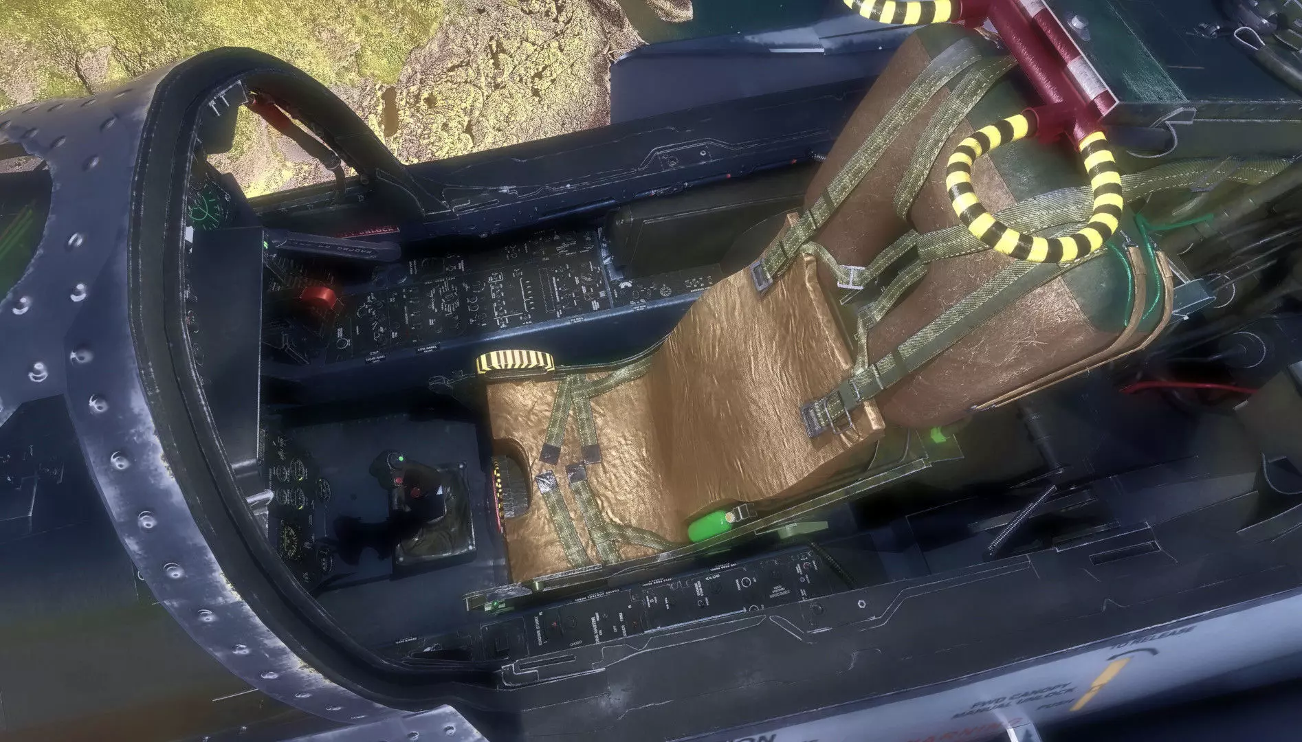 F4 Phantom 2  Grey-with Cockpit-Fully Rigged-High Resolution Low-poly 3D model_28