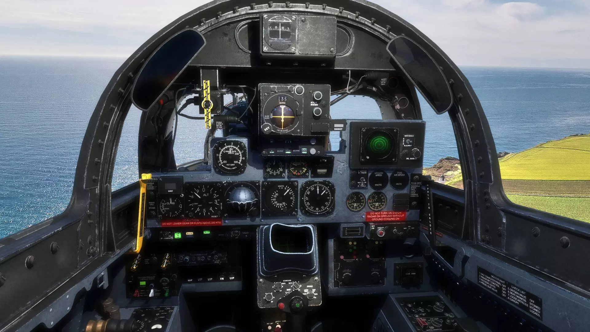 F4 Phantom 2  Grey-with Cockpit-Fully Rigged-High Resolution Low-poly 3D model_16