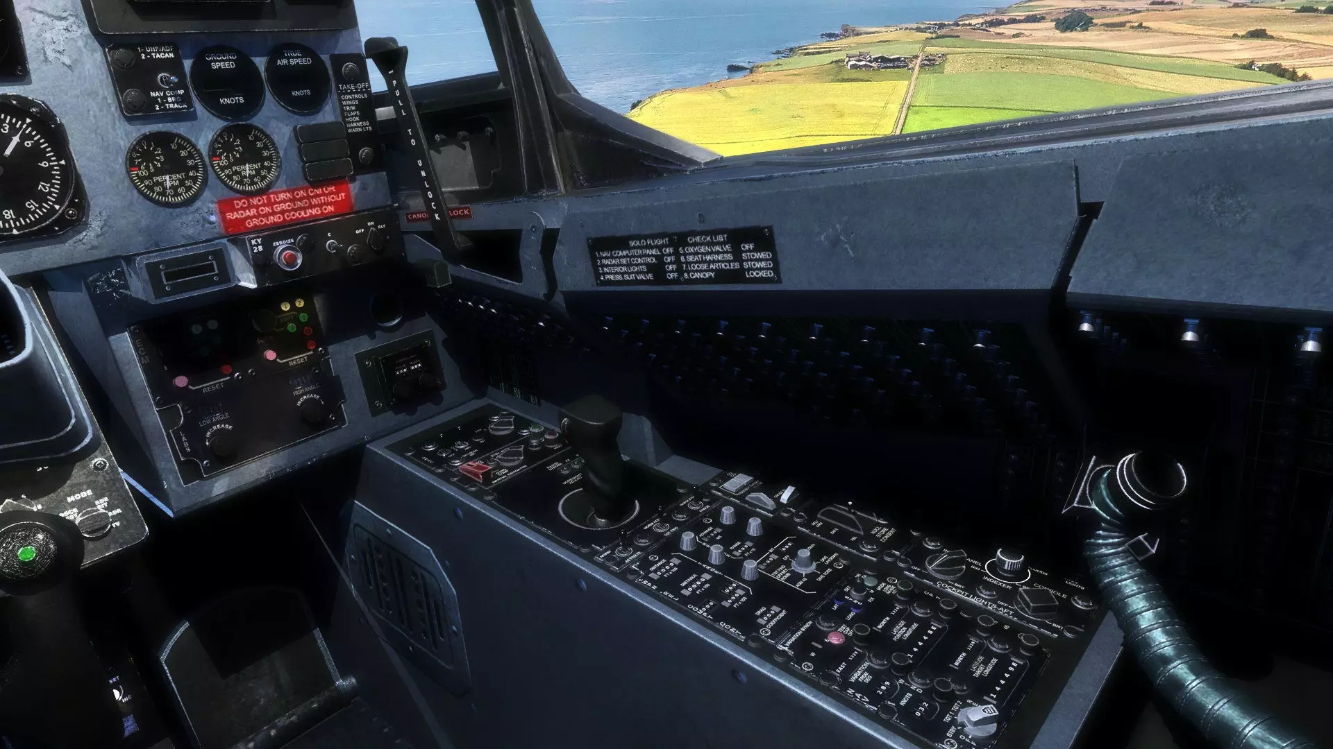 F4 Phantom 2  Grey-with Cockpit-Fully Rigged-High Resolution Low-poly 3D model_21