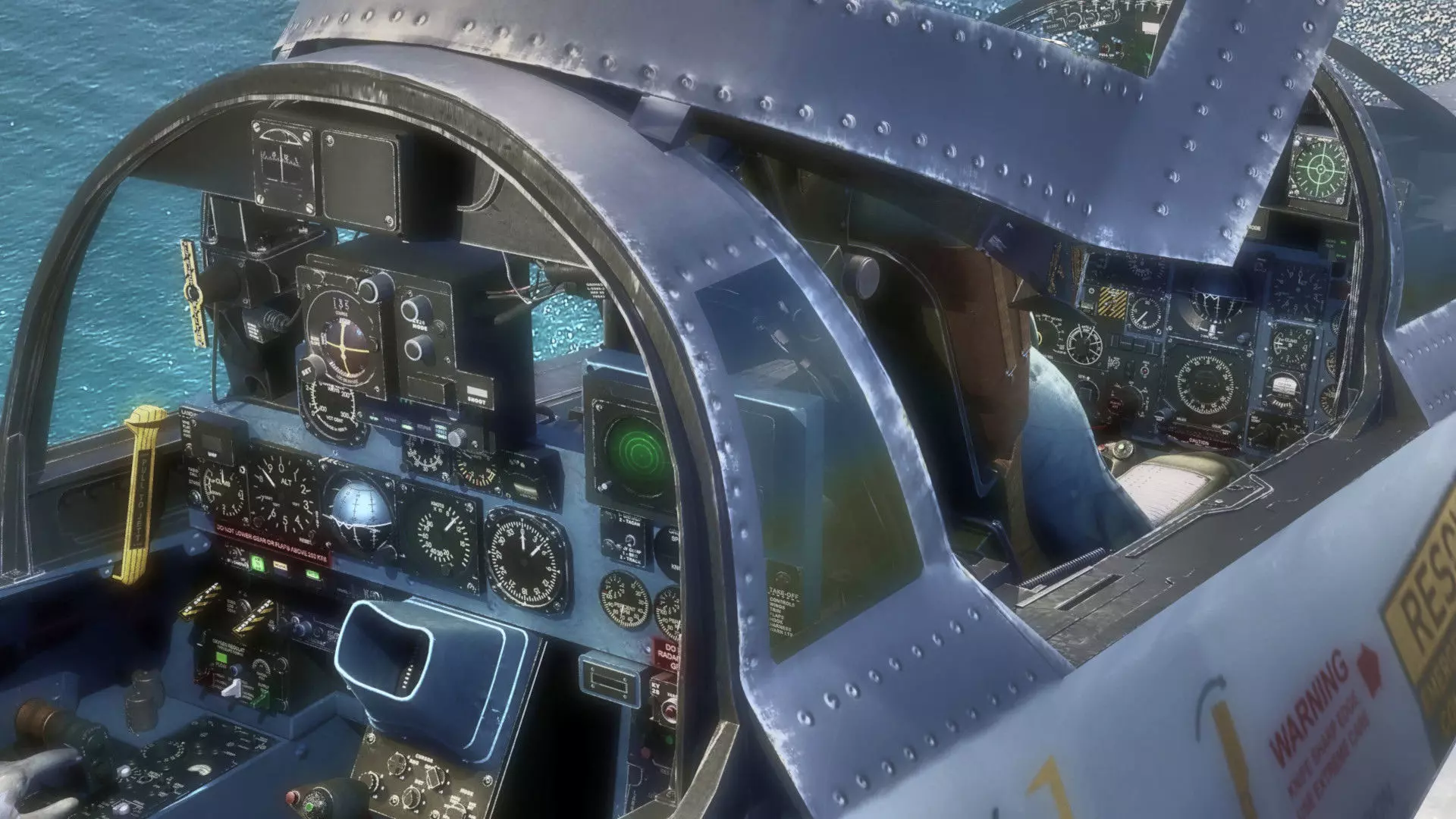 F4 Phantom 2  Grey-with Cockpit-Fully Rigged-High Resolution Low-poly 3D model_18