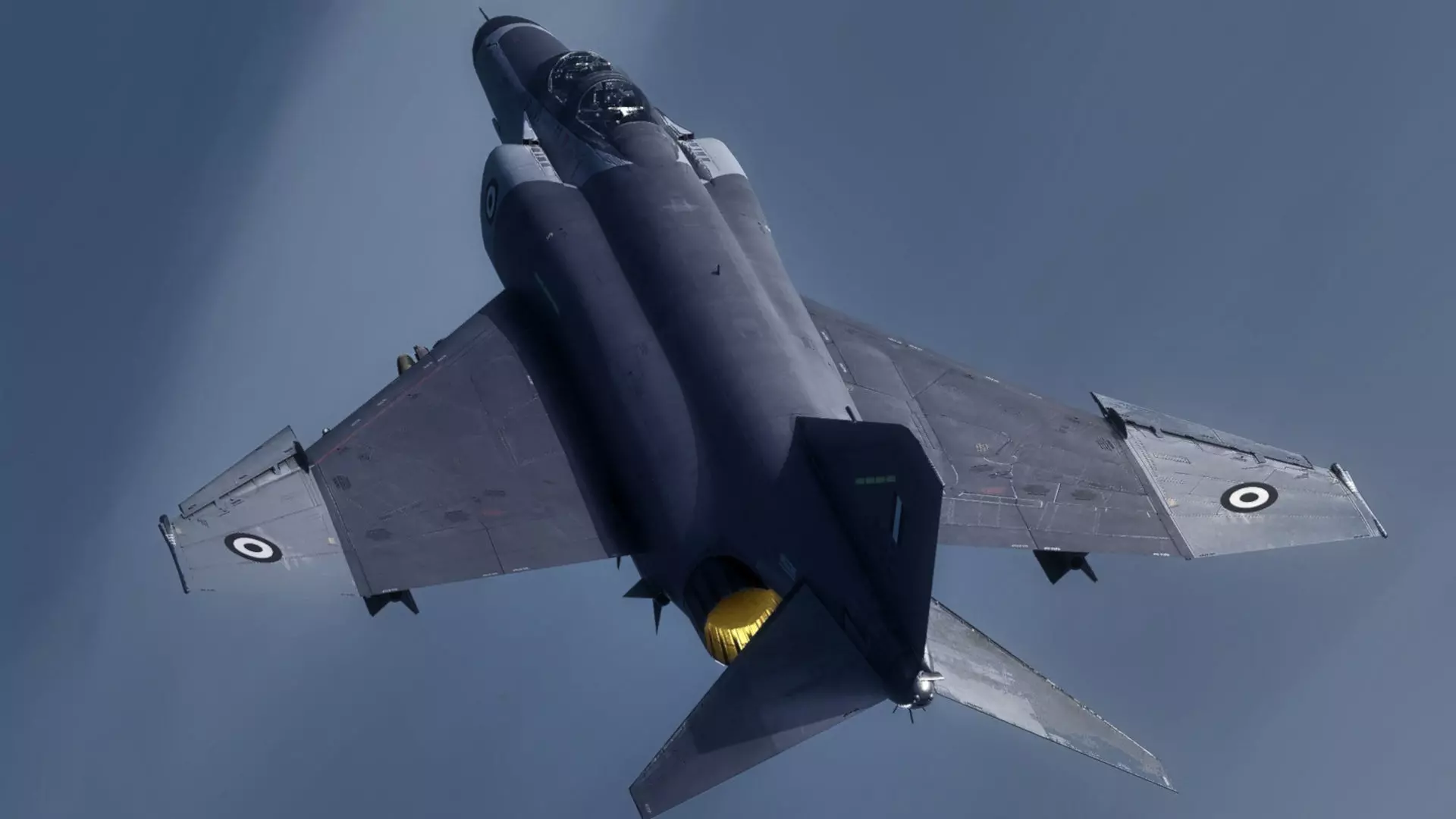 F4 Phantom 2  Grey-with Cockpit-Fully Rigged-High Resolution Low-poly 3D model_4