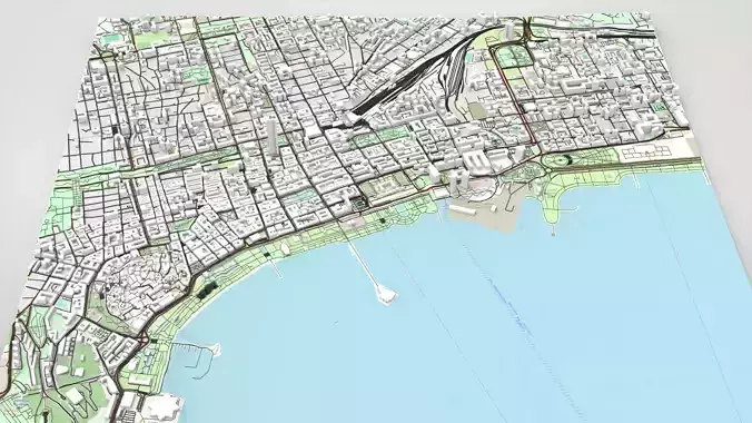 Cityscape Baku Azerbaijan