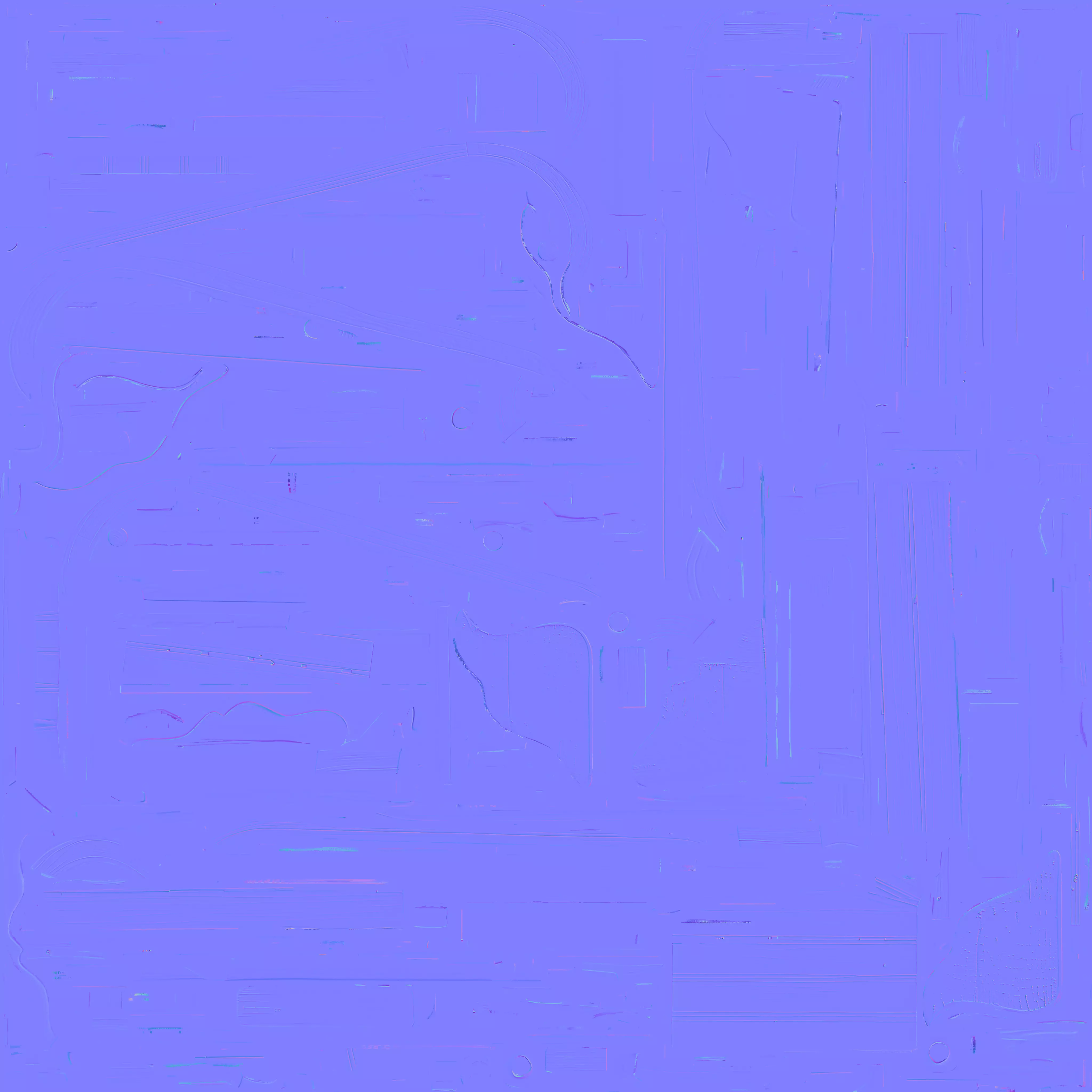 Wooden Christmas Sledge 3D Model Festive Winter Prop Low-poly 3D model_3