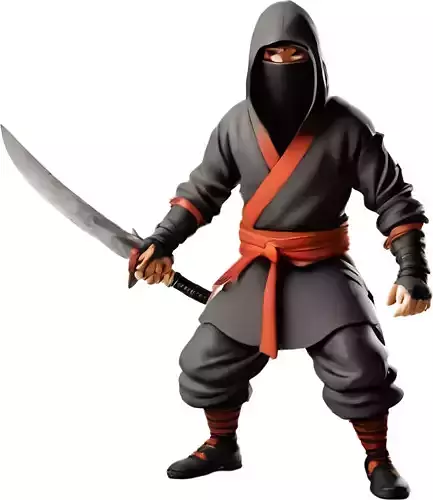 3D modeled figures for games