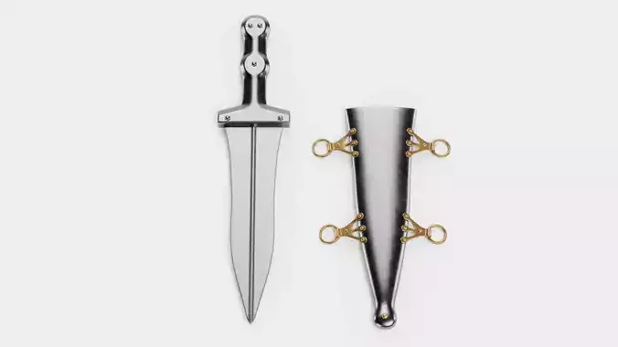 -Roman Dagger with Sheath-