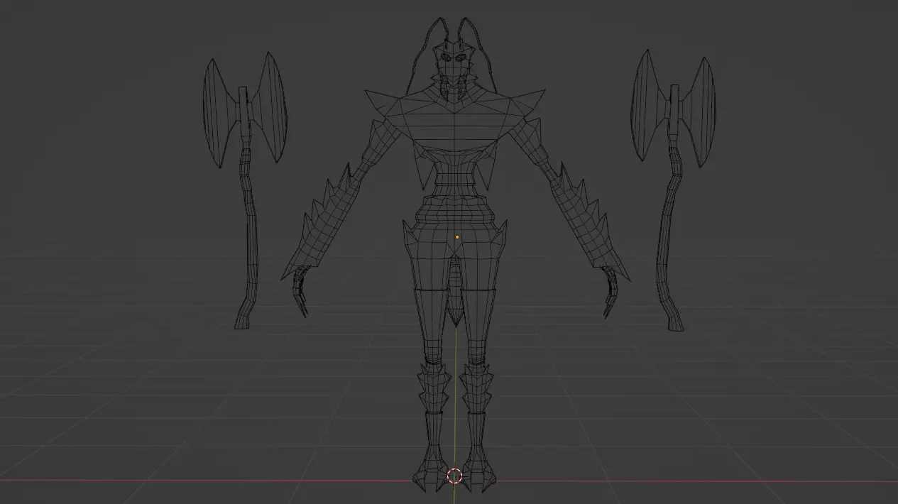 Low Poly Stylized Monster - Mutated Ant 2 Low-poly 3D model_14